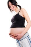 Young Pregnant Woman Royalty Free Stock Image