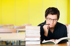Young Student In Classroom Royalty Free Stock Image Young Student In Classroom Royalty Free Stock Image