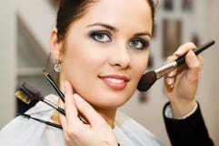 Young Woman In The Beauty Salon (shallow DOF) Stock Photo Young Woman In The Beauty Salon (shallow DOF) Stock Photo