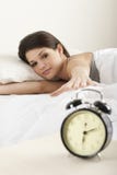Young Woman Waking Up Royalty Free Stock Images Young Woman Waking Up Royalty Free Stock Images