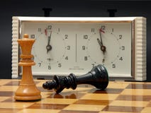 Your Time Is Over - I Win Stock Image Your Time Is Over - I Win Stock Image