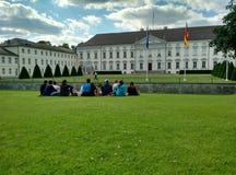 Youth socializing at Berlin, Germany royalty free stock photo Youth socializing at Berlin, Germany royalty free stock photo