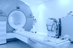 Zaal met machine MRI stock foto's Zaal met machine MRI stock foto's
