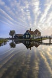 Zaanse Schans rural house reflection