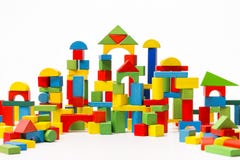 Zabawka Blokuje miasto, dziecko Domowego budynku cegły, dzieciaka Drewniany Kubiczny Obrazy Stock Zabawka Blokuje miasto, dziecko Domowego budynku cegły, dzieciaka Drewniany Kubiczny Obrazy Stock