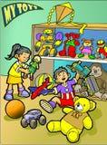 zabawki ilustracja wektor zabawki ilustracja wektor