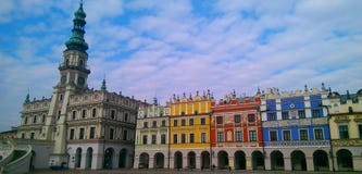 Zamosc market square Zamosc market square