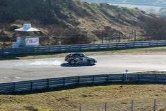 Zandvoort, l'Olanda Settentrionale/Paesi Bassi - 23 febbraio 2019: ottavo Breve raduno del circuito al circuito Zandvoort BMW del fotografia stock Zandvoort, l'Olanda Settentrionale/Paesi Bassi - 23 febbraio 2019: ottavo Breve raduno del circuito al circuito Zandvoort BMW del fotografia stock