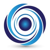 Zawijasa logo na bielu plecy ziemi royalty ilustracja Zawijasa logo na bielu plecy ziemi royalty ilustracja