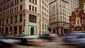 Zeitspanne von Boston, MA, USA stock video footage Zeitspanne von Boston, MA, USA stock video footage