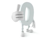 Zero charakter z aprobatami ilustracji Zero charakter z aprobatami ilustracji