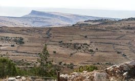 Zet Arbel in Galilee in Noordelijk Israël op stock afbeeldingen Zet Arbel in Galilee in Noordelijk Israël op stock afbeeldingen