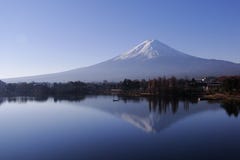 Zet Fuji op - iconisch van Japan royalty-vrije stock foto's Zet Fuji op - iconisch van Japan royalty-vrije stock foto's