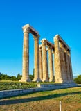 zeus виска олимпийца Афины, Attica, Греция Стоковые Изображения zeus виска олимпийца Афины, Attica, Греция Стоковые Изображения