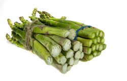 Zielony asparagus odizolowywaj?cy na bia?ym tle fotografia royalty free Zielony asparagus odizolowywaj?cy na bia?ym tle fotografia royalty free