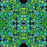 Zielony kalejdoskopowy multicolor abstrakta wzór ilustracja wektor Zielony kalejdoskopowy multicolor abstrakta wzór ilustracja wektor