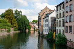 Zierlich-Frankreich, Straßburg, Frankreich lizenzfreie stockbilder Zierlich-Frankreich, Straßburg, Frankreich lizenzfreie stockbilder