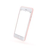 Zombaria realística do smartphone acima opinião de perspectiva 3d do smartphone detalhado alto Modelo moderno cor-de-rosa do smar ilustração stock Zombaria realística do smartphone acima opinião de perspectiva 3d do smartphone detalhado alto Modelo moderno cor-de-rosa do smar ilustração stock