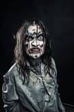 Zombie woman with bloody face stock photo Zombie woman with bloody face stock photo
