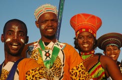 Zuidafrikaanse traditionele mensen