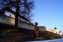 Zumberk fortress, Czech Republic, South Bohemia royalty free stock photo Zumberk fortress, Czech Republic, South Bohemia royalty free stock photo
