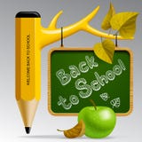 Zurück zu Schuleauslegung stock abbildung Zurück zu Schuleauslegung stock abbildung