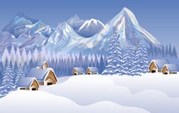 Zusammenfassungsvektor Landschaft froher Weihnachten Haus, Schnee Eine Abbildung einer Batikauslegung in zwei Farbtönen Braun ode vektor abbildung Zusammenfassungsvektor Landschaft froher Weihnachten Haus, Schnee Eine Abbildung einer Batikauslegung in zwei Farbtönen Braun ode vektor abbildung