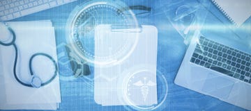 Zusammengesetztes Bild des digitalen zusammengesetzten Bildes DNA-Helixes lizenzfreie abbildung Zusammengesetztes Bild des digitalen zusammengesetzten Bildes DNA-Helixes lizenzfreie abbildung