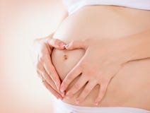 Zwangere Vrouw stock foto Zwangere Vrouw stock foto