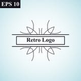 Zwart-wit hipster minimaal geometrisch uitstekend lineair vectorembleem van het luxe retro uitstekend sier antiek art deco royalty-vrije illustratie Zwart-wit hipster minimaal geometrisch uitstekend lineair vectorembleem van het luxe retro uitstekend sier antiek art deco royalty-vrije illustratie