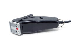 Zwarte Hairclipper op witte achtergrond stock afbeelding Zwarte Hairclipper op witte achtergrond stock afbeelding