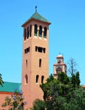 Zwei Minaretts lizenzfreies stockbild Zwei Minaretts lizenzfreies stockbild