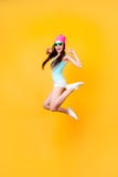 ¡Guau! Felicidad, sueño, diversión, concepto de la alegría Lindo feliz muy emocionado fotografía de archivo ¡Guau! Felicidad, sueño, diversión, concepto de la alegría Lindo feliz muy emocionado fotografía de archivo
