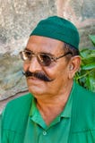 Åldrig indisk muslimman för mitt på Kumbhalgarh arkivfoton Åldrig indisk muslimman för mitt på Kumbhalgarh arkivfoton