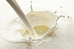 Éclaboussure de lait closeup photographie stock libre de droits Éclaboussure de lait closeup photographie stock libre de droits