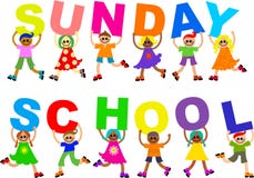 École de dimanche illustration stock École de dimanche illustration stock