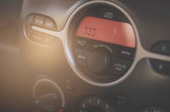 Écran avant de voiture de console, véhicule, technologie, voix, système, Au Photo libre de droits Écran avant de voiture de console, véhicule, technologie, voix, système, Au Photo libre de droits