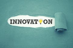 Écritures avec l'innovation images stock Écritures avec l'innovation images stock