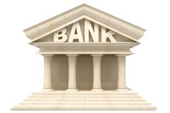 Édifice bancaire Photo stock Édifice bancaire Photo stock