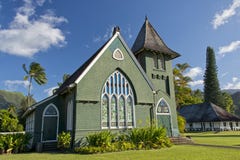Église chrétienne de Hawaian photo libre de droits Église chrétienne de Hawaian photo libre de droits