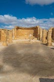 Église dans la ville antique de Nabatean de Mamshit image stock Église dans la ville antique de Nabatean de Mamshit image stock