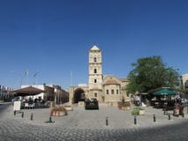 Église de St Lazarre, Larnaca, Chypre Il est basé sur le vrai caractère biblique Lazarre, qui s'est sauvé l'Israël de la persécut photos libres de droits Église de St Lazarre, Larnaca, Chypre Il est basé sur le vrai caractère biblique Lazarre, qui s'est sauvé l'Israël de la persécut photos libres de droits