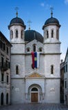 Église de St Nicolas, Kotor, Monténégro photographie stock Église de St Nicolas, Kotor, Monténégro photographie stock