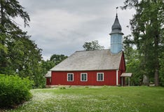 Église luthérienne dans Turaida près de Sigulda latvia photo libre de droits Église luthérienne dans Turaida près de Sigulda latvia photo libre de droits