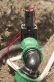Électrovanne des circuits de refroidissement automatiques Photo libre de droits