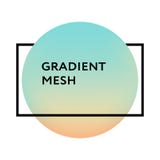 Élégant coloré de Mesh Abstract Color de gradient de fond illustration stock Élégant coloré de Mesh Abstract Color de gradient de fond illustration stock