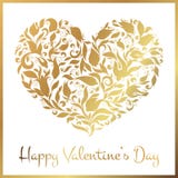 Éléments de coeur d'or de salutation pour la conception Illustration de vecteur illustration stock Éléments de coeur d'or de salutation pour la conception Illustration de vecteur illustration stock