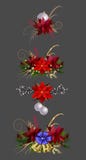 Éléments de Noël pour vos conceptions illustration stock Éléments de Noël pour vos conceptions illustration stock