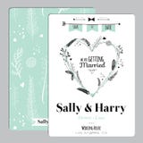 Épousant des économies florales romantiques l'invitation de date illustration stock Épousant des économies florales romantiques l'invitation de date illustration stock