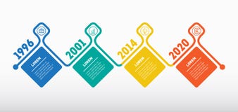 Étapes importantes horizontales de chronologie ou de société d'Infographic Business illustration libre de droits Étapes importantes horizontales de chronologie ou de société d'Infographic Business illustration libre de droits